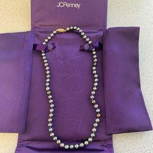 Black Pearl Necklace